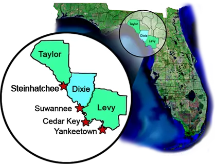 Map of Hidden Coast Paddling Adventure Route